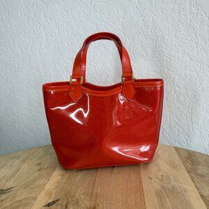 Louis Vuitton Vernis Epi Plage Mini Lagoon Orange